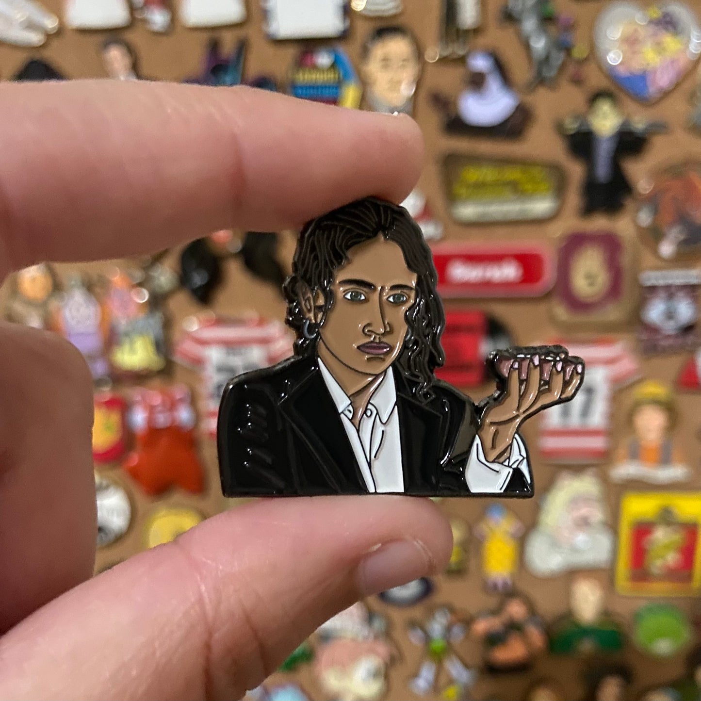 Shiva Baby enamel pin