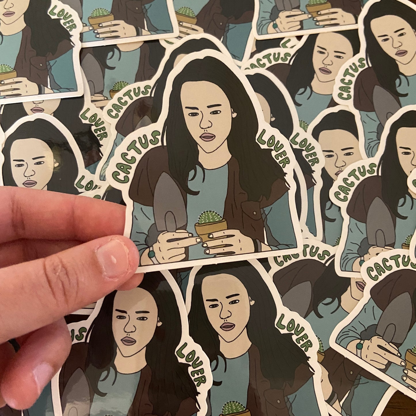 Bella Swan Cactus sticker