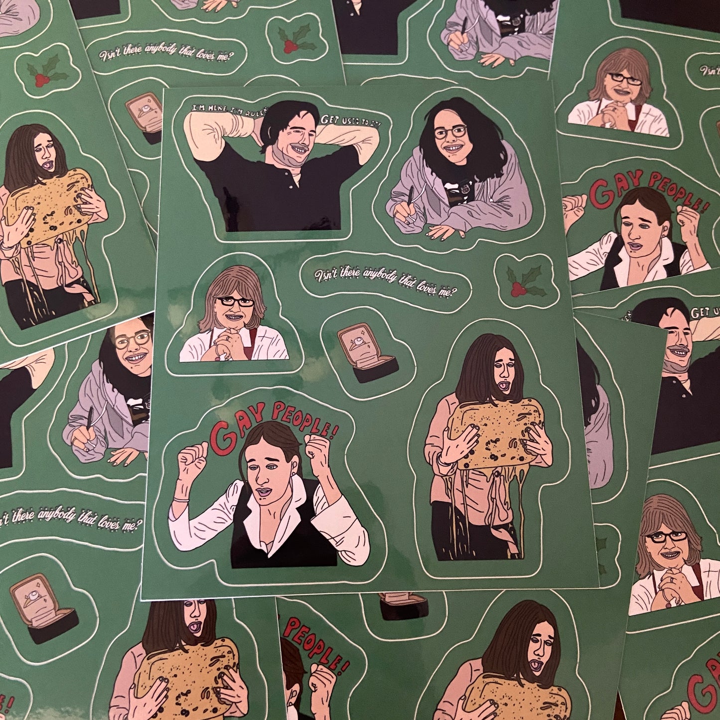 The Family Stone sticker sheet