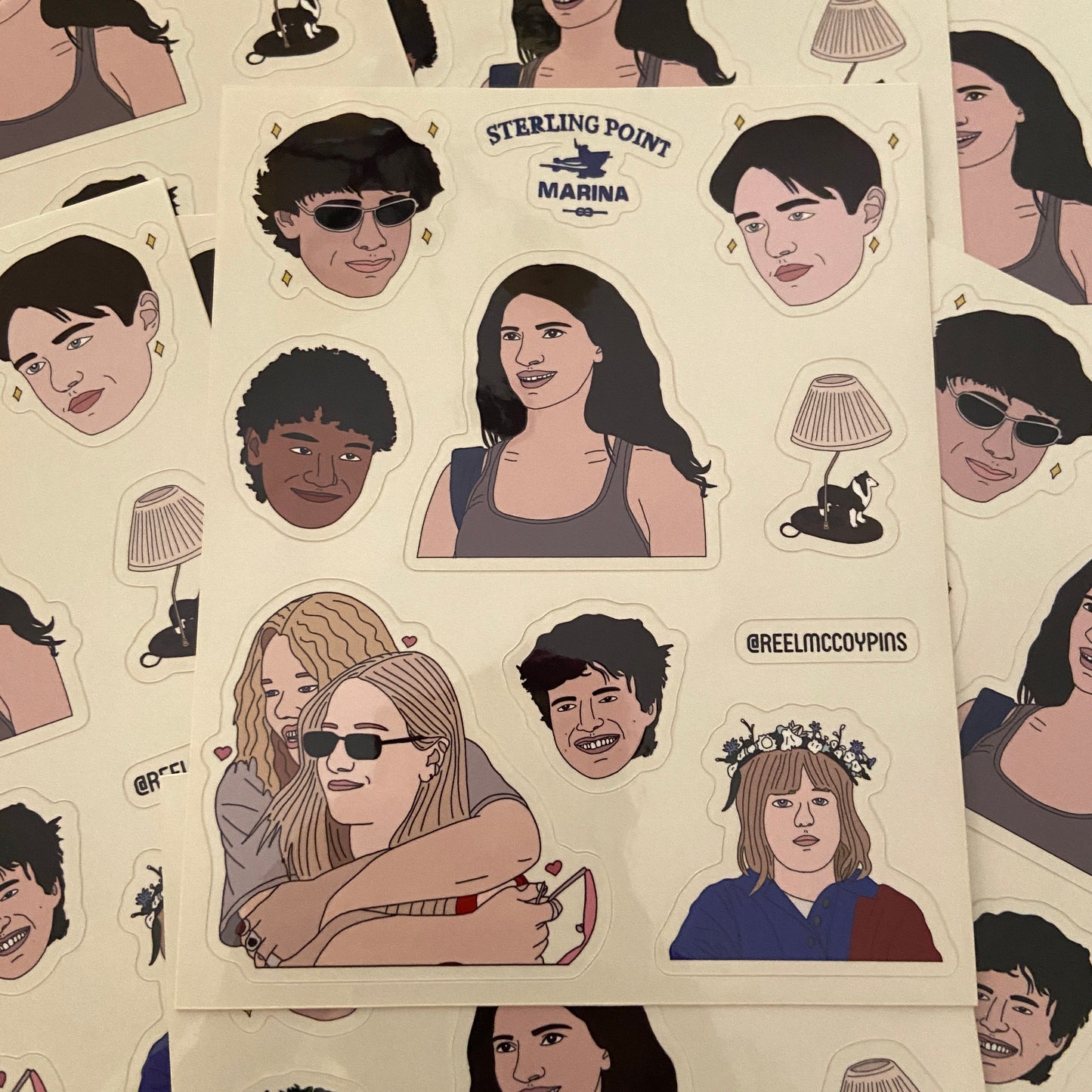 Sterling Point sticker sheet