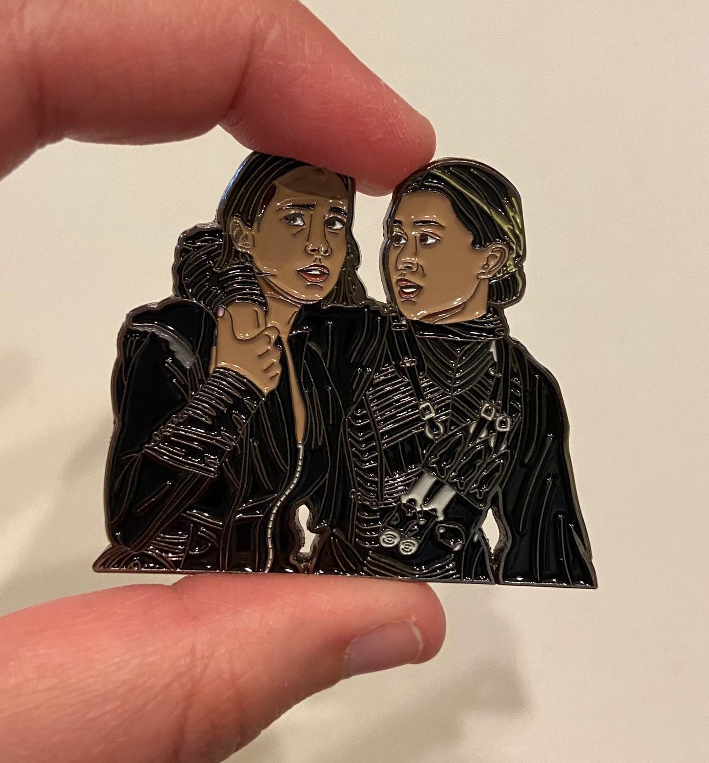 Ava & Beatrice enamel pin