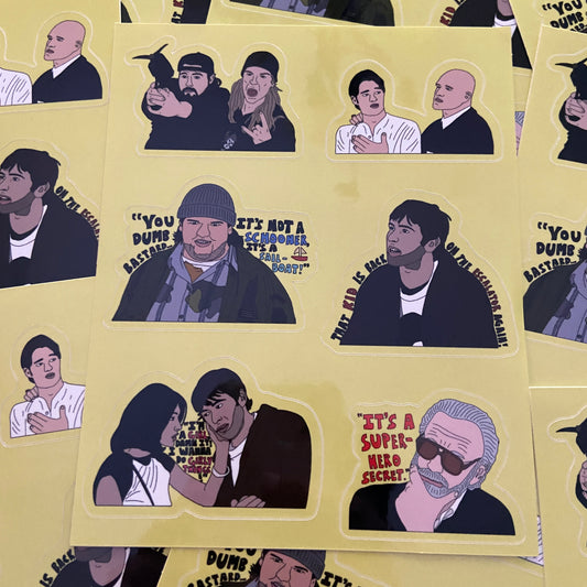 Mallrats Sticker Sheet