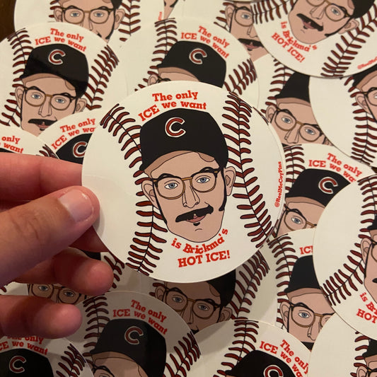 Brickma's Hot Ice sticker