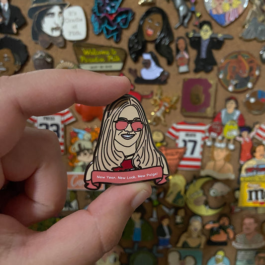 Paige Michalchuk Degrassi enamel pin
