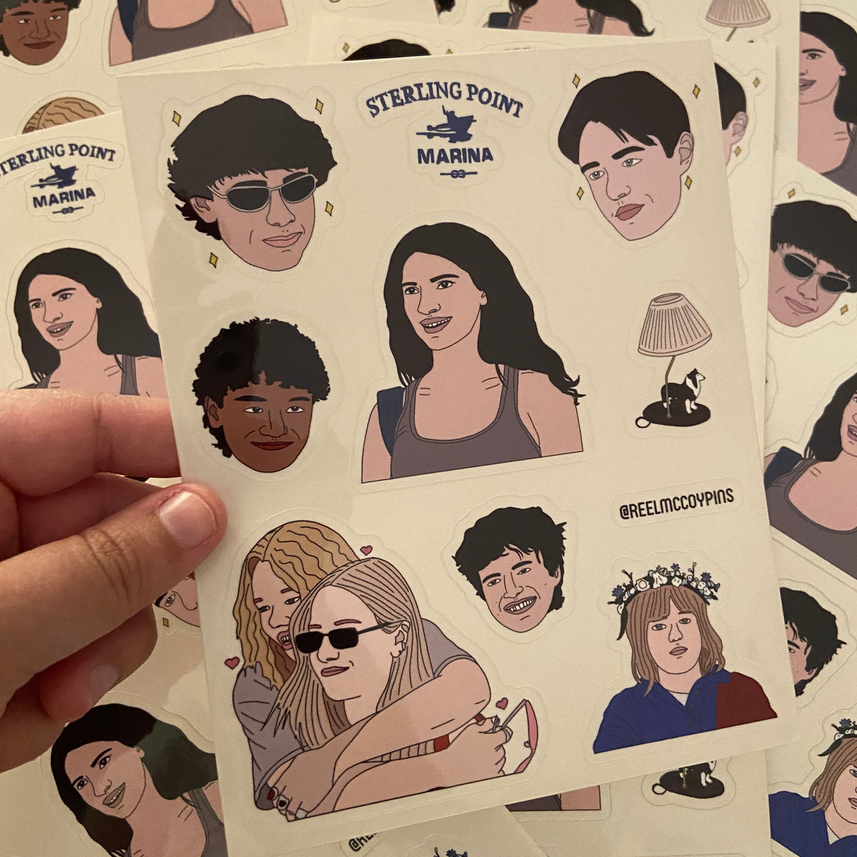 Sterling Point sticker sheet